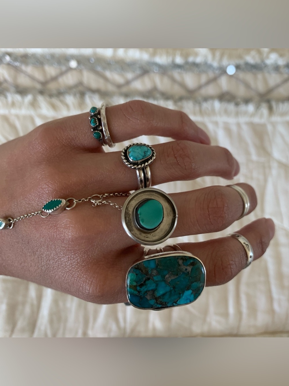 Vintage turquoise ring